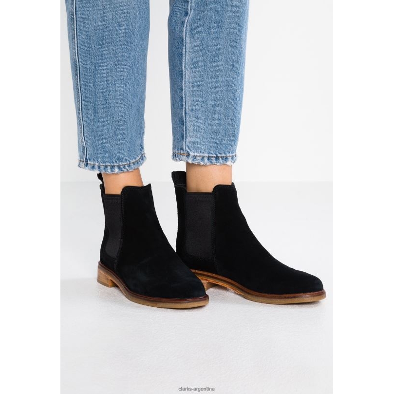 Clarks unisexo 2FZPZ7087 botines arlo clarks negro negro