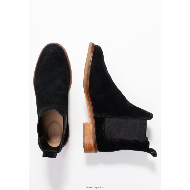 Clarks unisexo 2FZPZ7087 botines arlo clarks negro negro