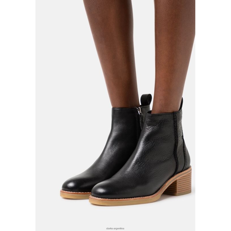 Clarks unisexo 2FZPZ7090 clarks cologne botines clásicos con cremallera negro negro