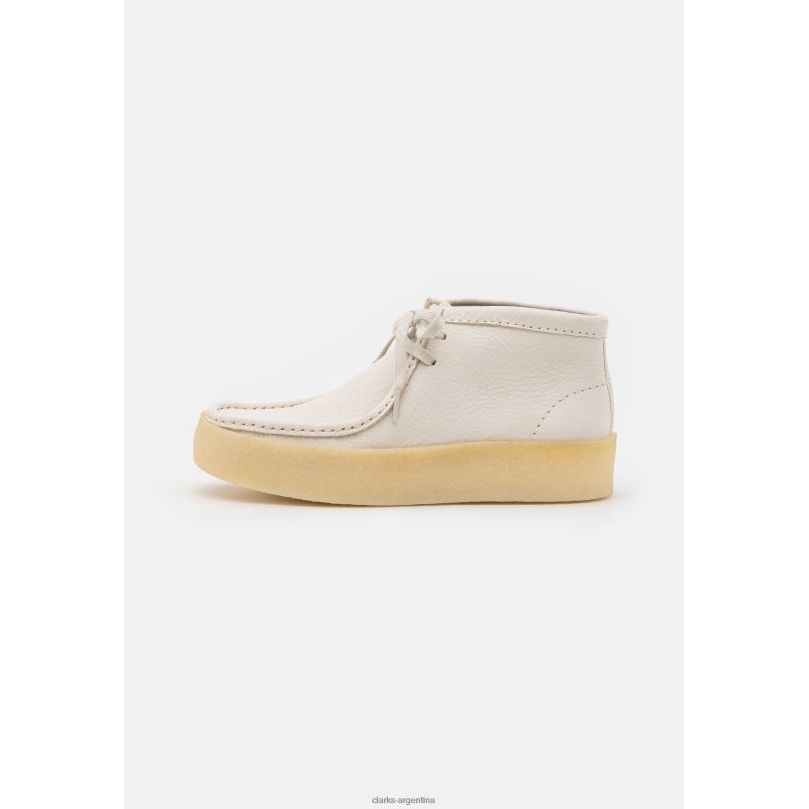 Clarks unisexo 2FZPZ6923 zapatos casuales con cordones clarks wallabee cup blancos blanco