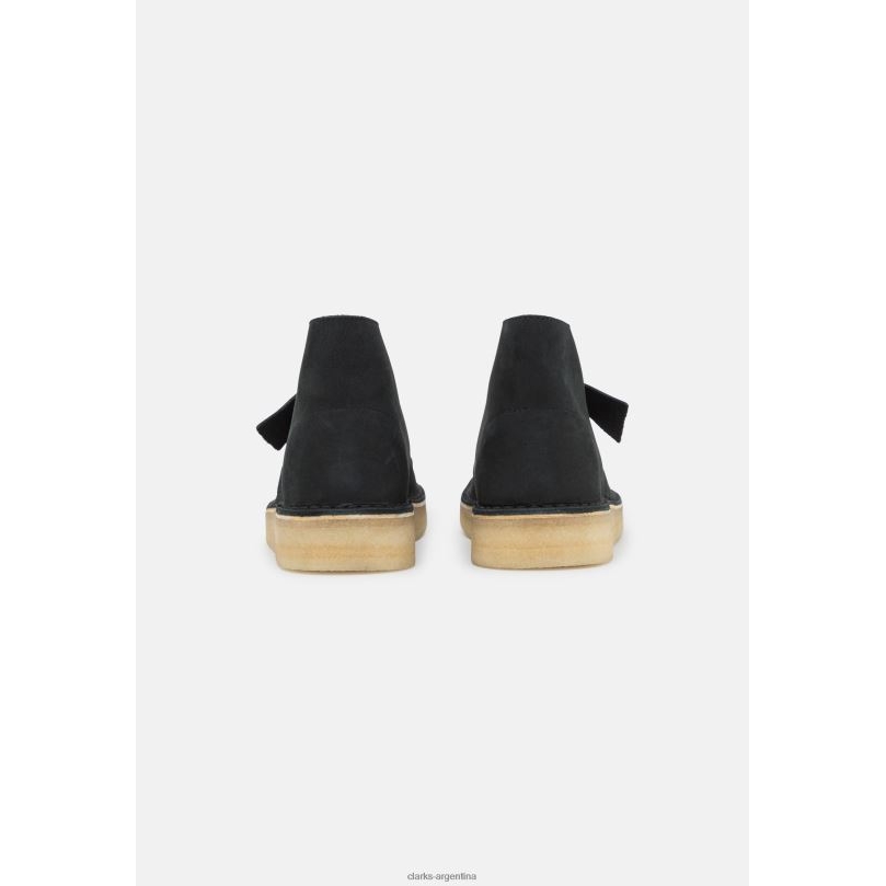 Clarks unisexo 2FZPZ6926 zapatos con cordones desert carbon clarks negros negro