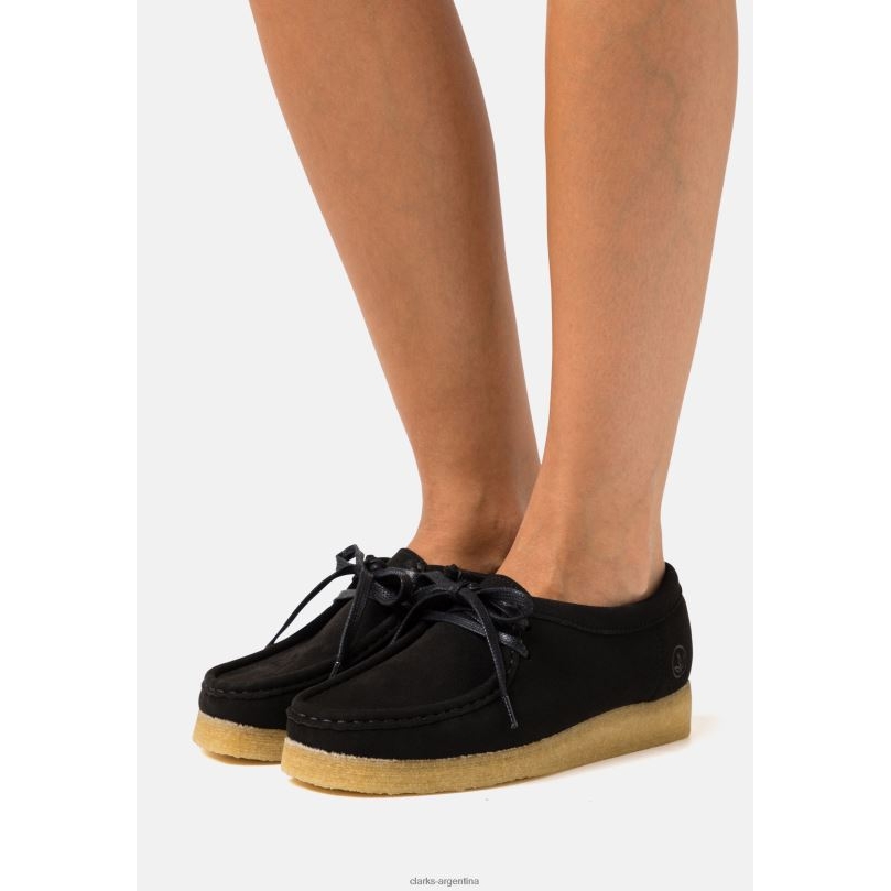 Clarks unisexo 2FZPZ6937 Zapatos informales con cordones clarks wallabee negros negro