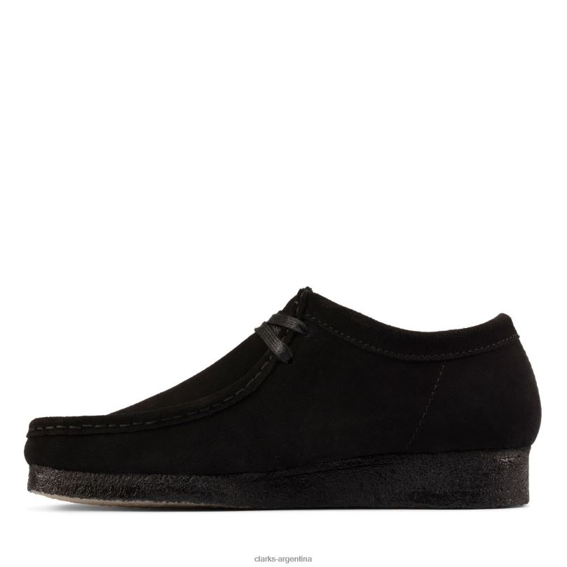 Clarks unisexo 2FZPZ6946 clarks wallabee cordones negro negro