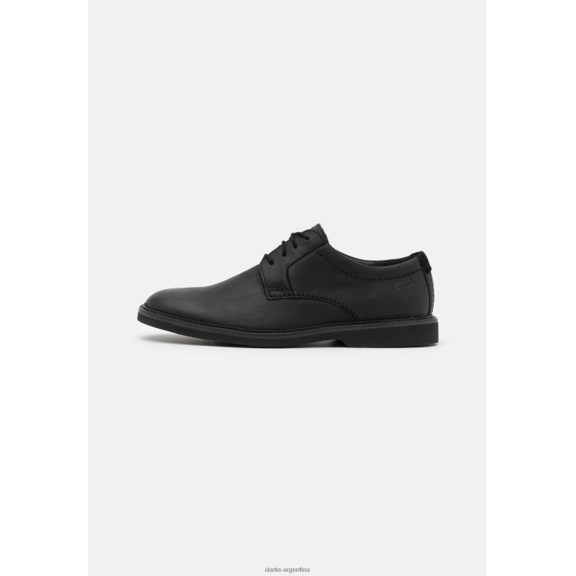 Clarks unisexo 2FZPZ7111 atticus lace zapatos con cordones clarks negro negro