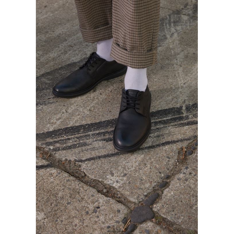 Clarks unisexo 2FZPZ7111 atticus lace zapatos con cordones clarks negro negro