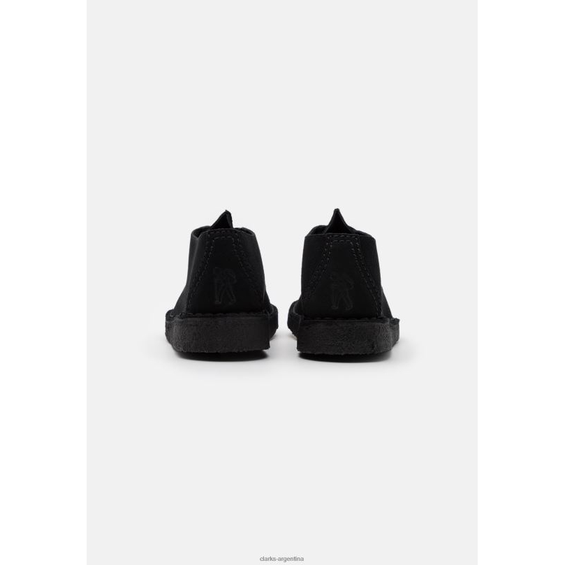 Clarks unisexo 2FZPZ7114 clarks desert trek casual cordones negro negro