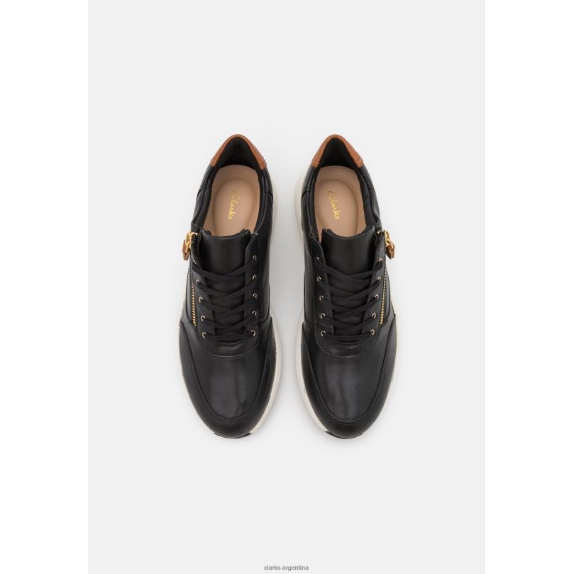 Clarks unisexo 2FZPZ6894 zapatillas rio zip negras clarks negro