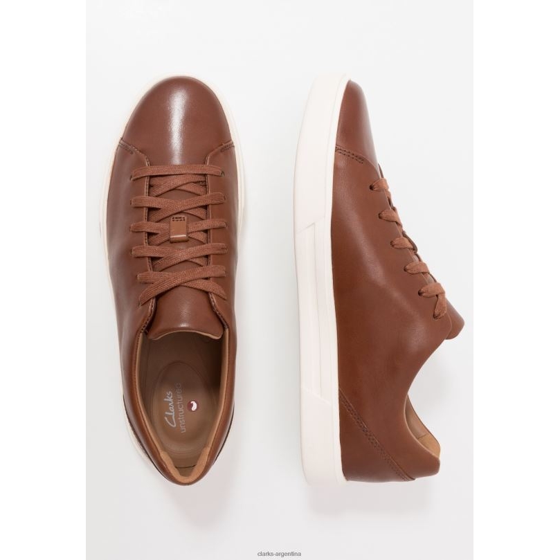 Clarks unisexo 2FZPZ7095 zapatillas de encaje un costa clarks british tan bronceado británico