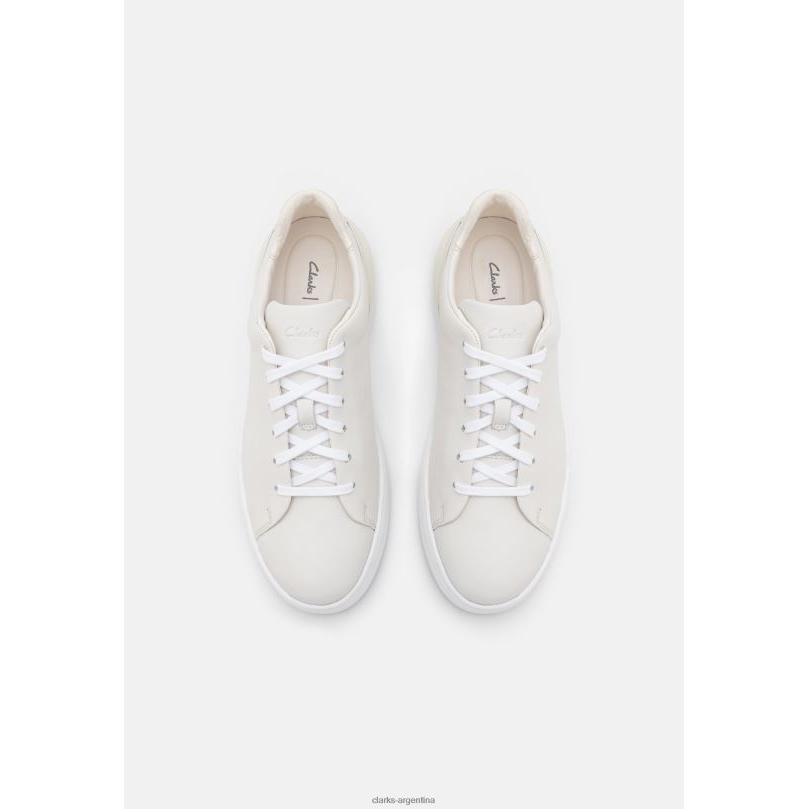 Clarks unisexo 2FZPZ7100 Zapatillas blancas Court Lite de encaje clarks blanco