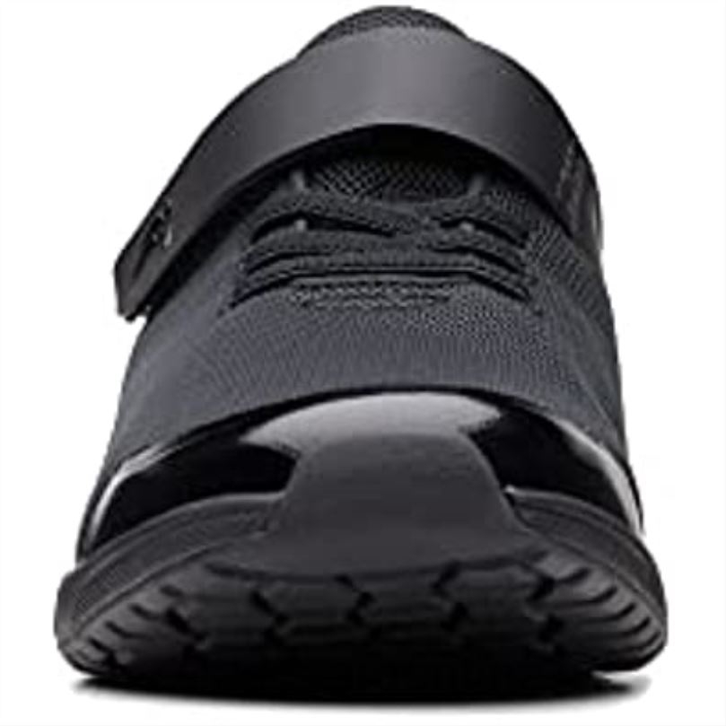 Clarks unisexo 2FZPZ964 Zapatillas juveniles textiles aeon pace negro clarks
