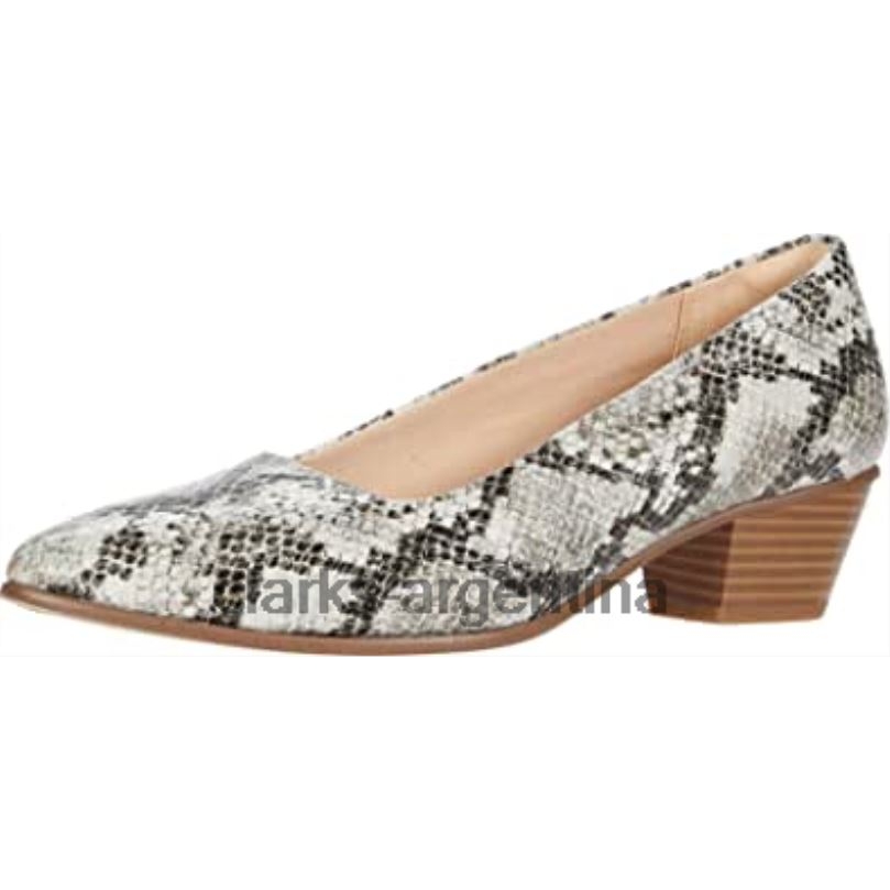 Clarks unisexo 2FZPZ1065 clarks sense court serpiente gris 7