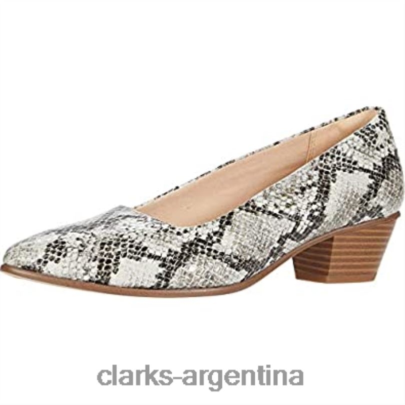 Clarks unisexo 2FZPZ1065 clarks sense court serpiente gris 7