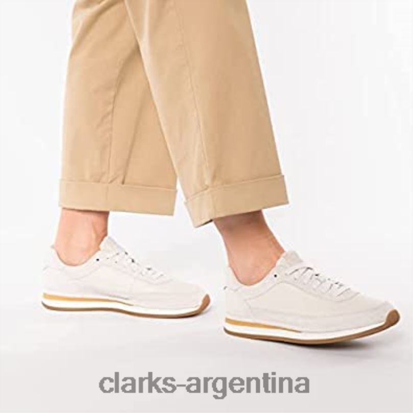 Clarks unisexo 2FZPZ1092 encaje artesanal blanco f clarks blanco