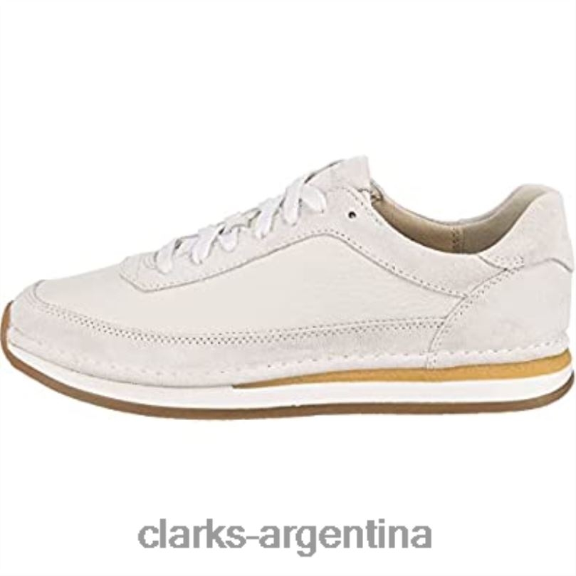 Clarks unisexo 2FZPZ1092 encaje artesanal blanco f clarks blanco