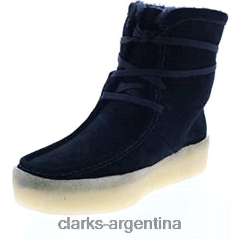 Clarks unisexo 2FZPZ116 clarks de ante negro wallabee cup hi ante negro ante negro