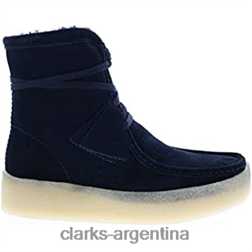 Clarks unisexo 2FZPZ116 clarks de ante negro wallabee cup hi ante negro ante negro