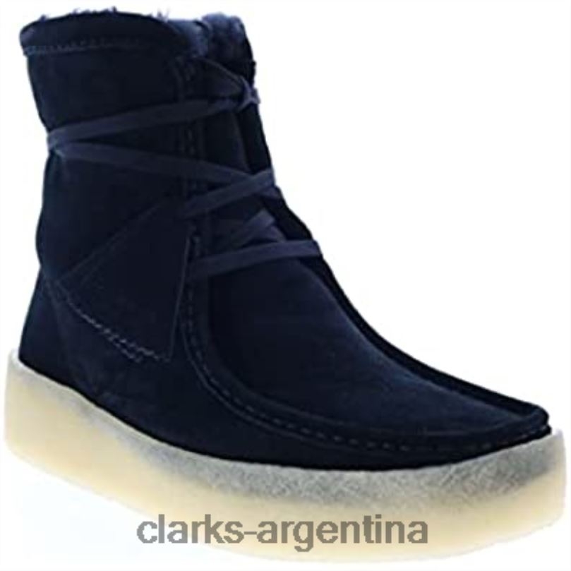 Clarks unisexo 2FZPZ116 clarks de ante negro wallabee cup hi ante negro ante negro