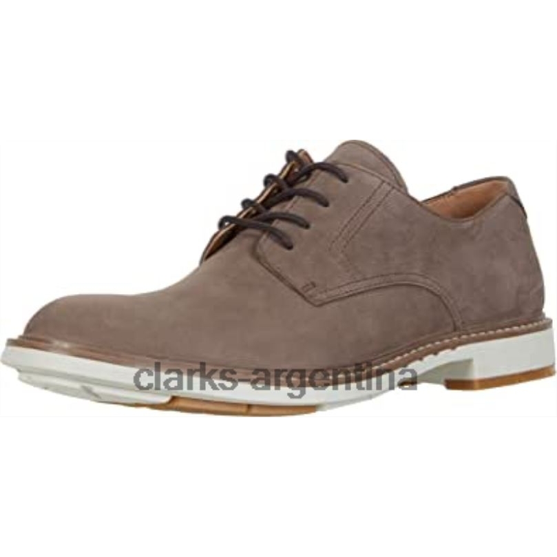 Clarks unisexo 2FZPZ1389 un elott lace clarks taupe nubuck nubuck topo