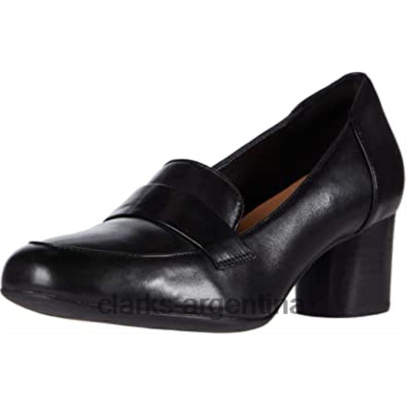 Clarks unisexo 2FZPZ1477 un cosmo way cuero negro clarks cuero negro cuero negro