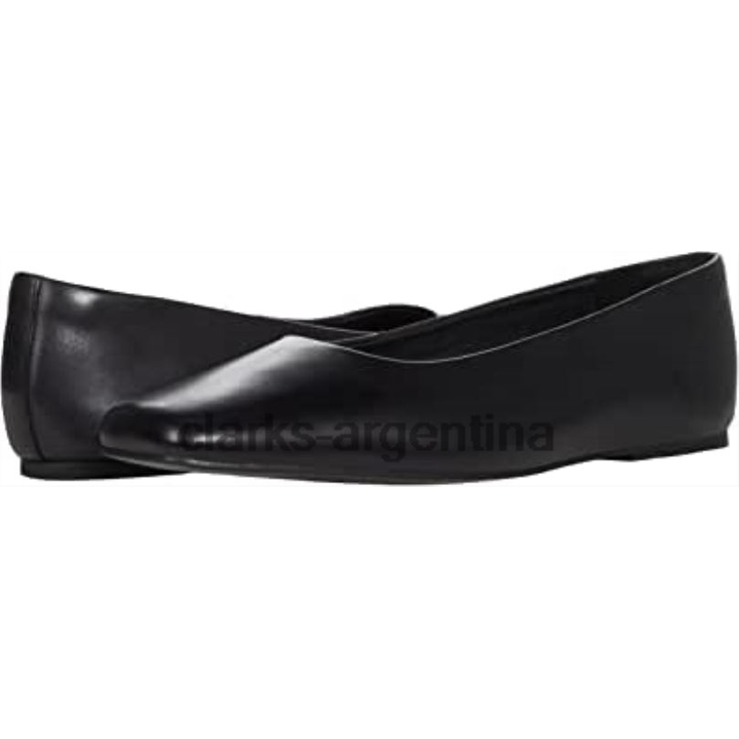 Clarks unisexo 2FZPZ147 clarks cuero negro pure ballet 2 cuero negro