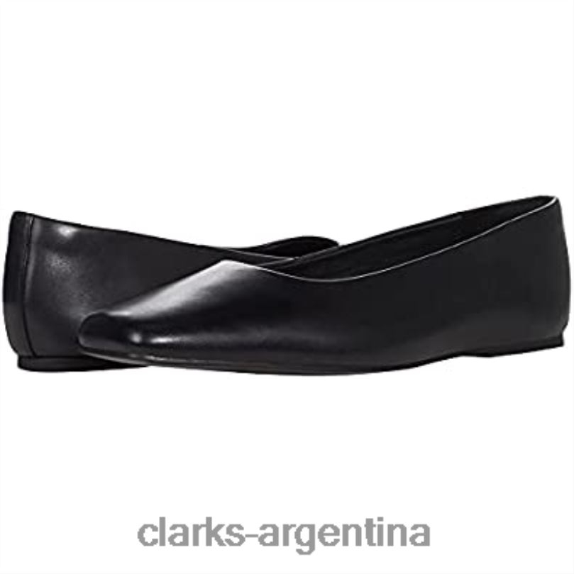 Clarks unisexo 2FZPZ147 clarks cuero negro pure ballet 2 cuero negro
