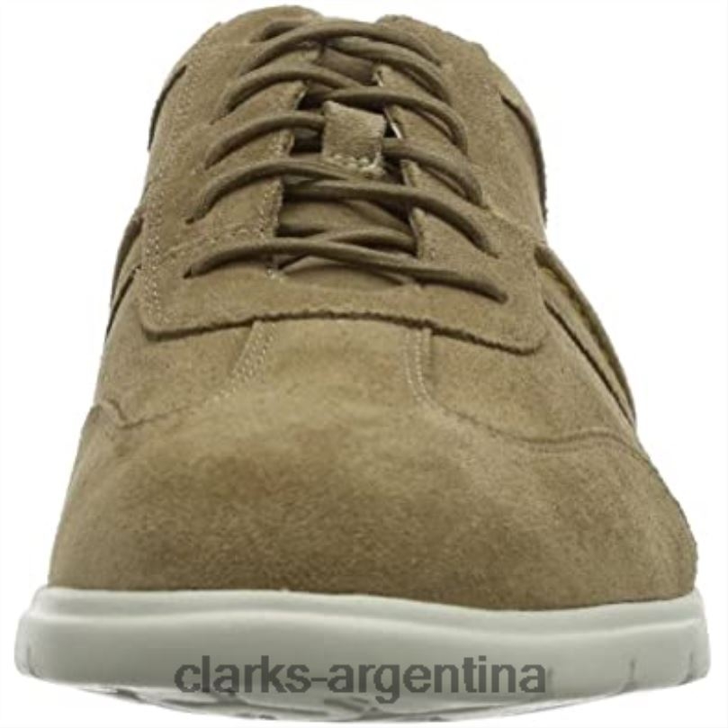 Clarks unisexo 2FZPZ1483 clarks denner race 203584 307 zapatillas de deporte de gamuza