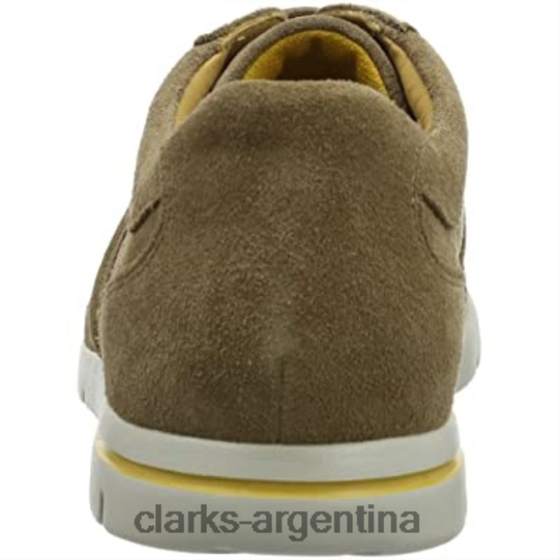 Clarks unisexo 2FZPZ1483 clarks denner race 203584 307 zapatillas de deporte de gamuza