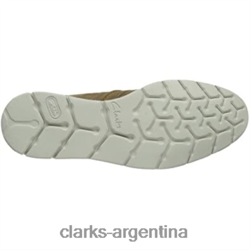 Clarks unisexo 2FZPZ1483 clarks denner race 203584 307 zapatillas de deporte de gamuza