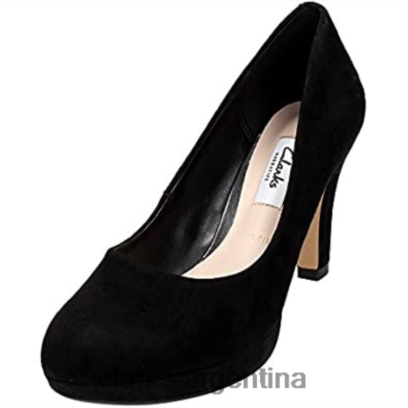 Clarks unisexo 2FZPZ1573 crujiente kendra clarks negro negro