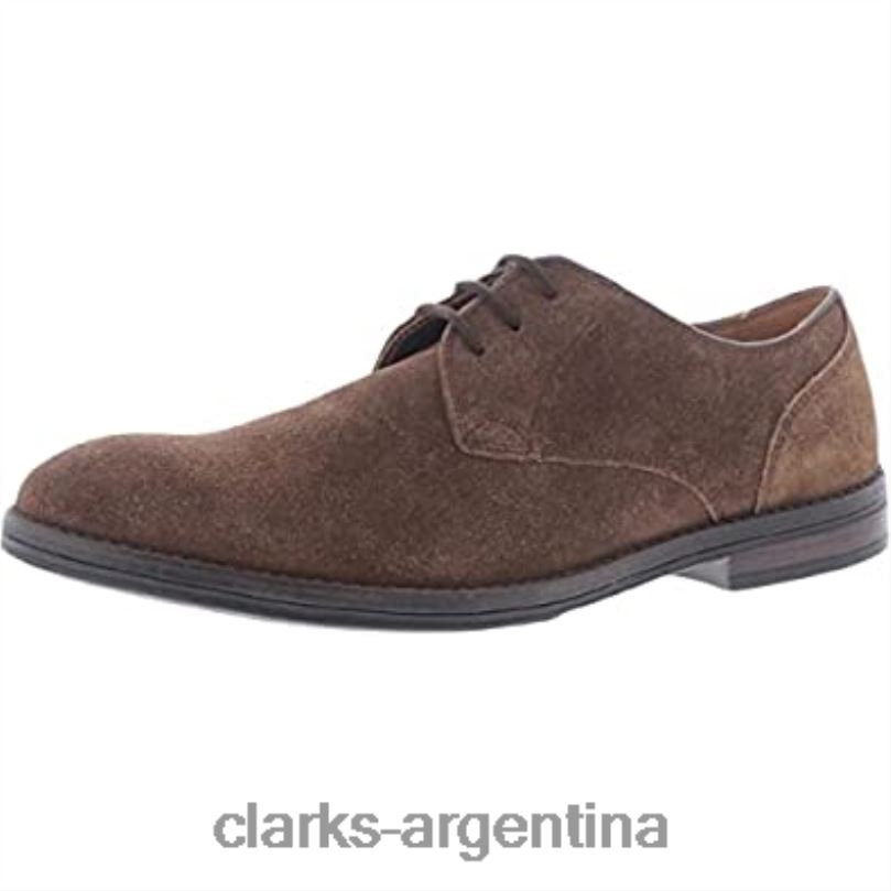 Clarks unisexo 2FZPZ157 clarks citistride encaje ante marrón gamuza marrón
