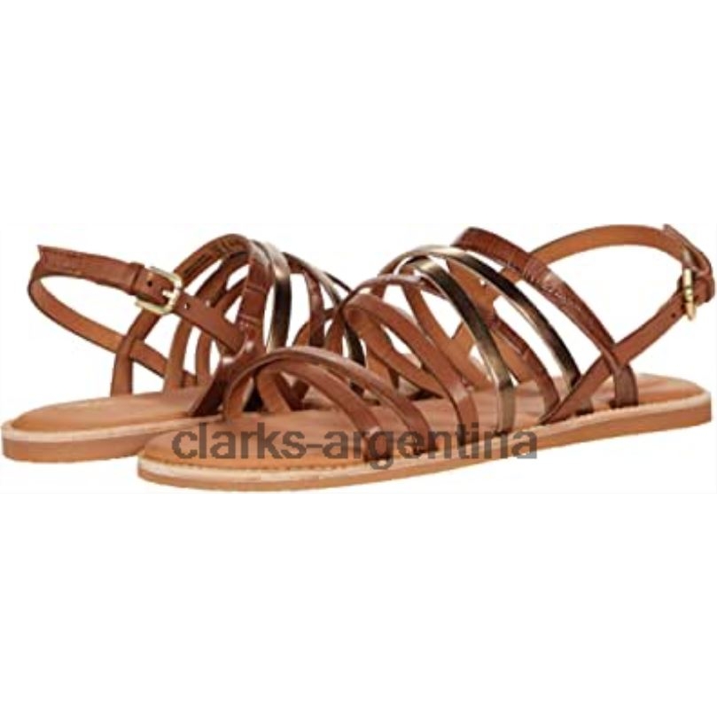 Clarks unisexo 2FZPZ1654 clarks karsea tobillo cuero tostado cuero marrón