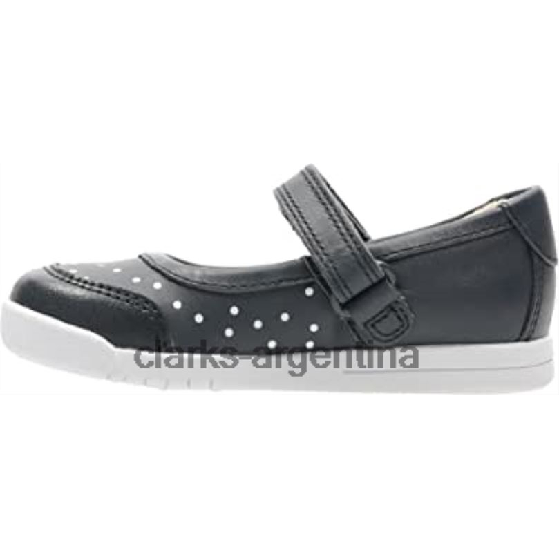 Clarks unisexo 2FZPZ1681 clarks emery ha cuero azul marino h 095