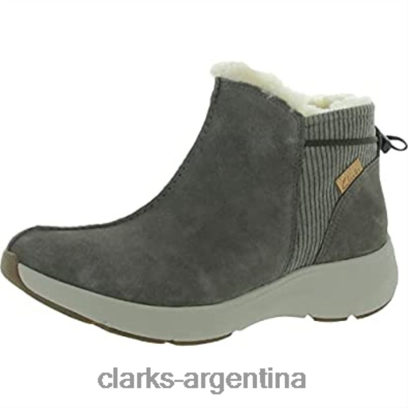 Clarks unisexo 2FZPZ206 clarks wave 20 alp ante taupe gamuza color topo