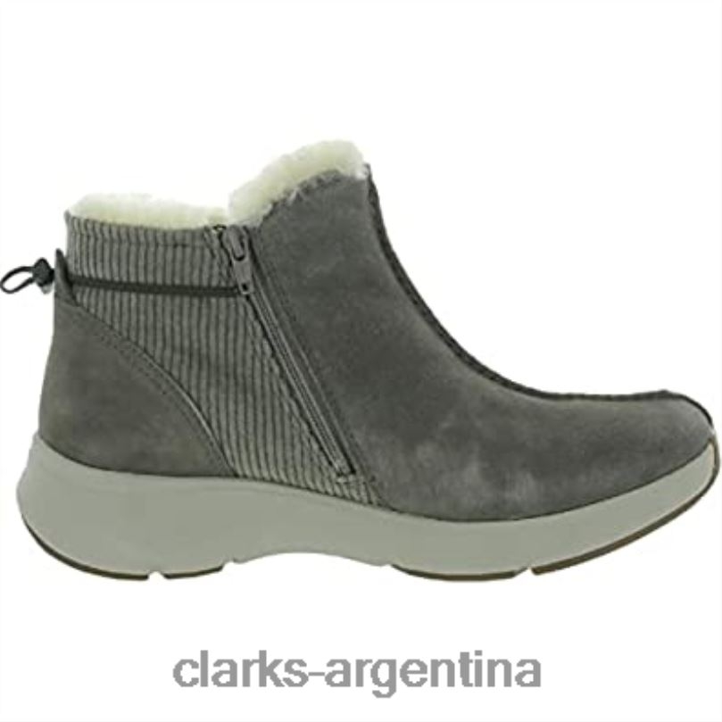 Clarks unisexo 2FZPZ206 clarks wave 20 alp ante taupe gamuza color topo