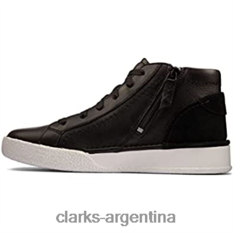 Clarks unisexo 2FZPZ248 clarks craft cup hola de cuero negro cuero negro