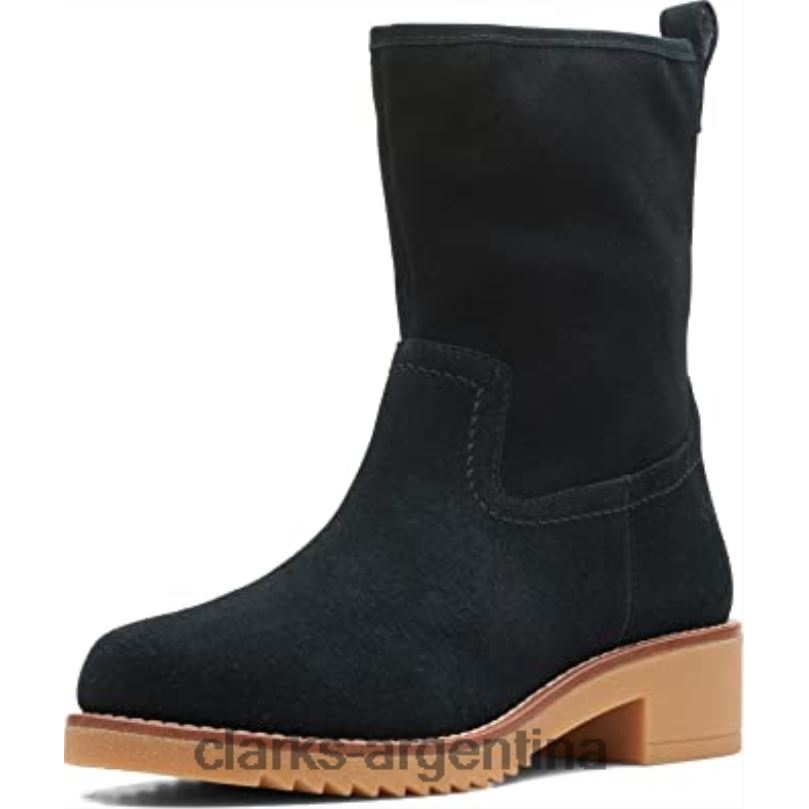 Clarks unisexo 2FZPZ2707 clarks eden mid hi ante negro ante negro