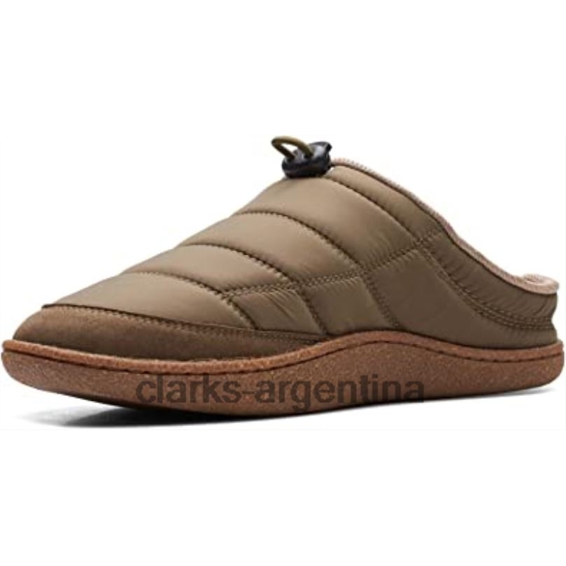 Clarks unisexo 2FZPZ2731 Pantuflas de tela mules Pilton de Clarks