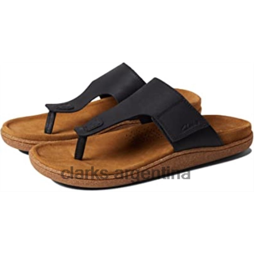 Clarks unisexo 2FZPZ2781 pilton post clarks cuero negro