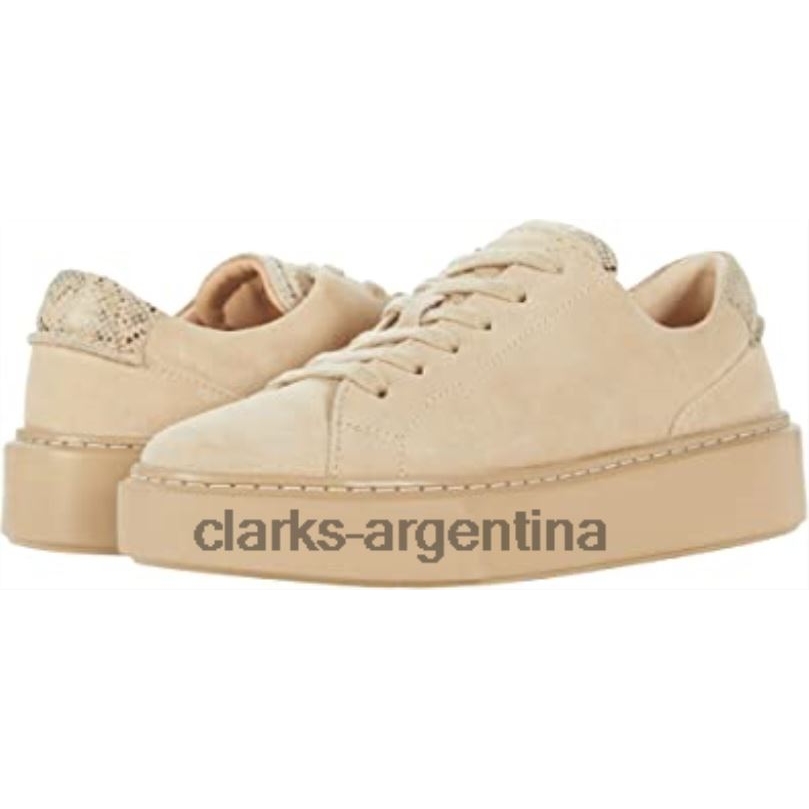 Clarks unisexo 2FZPZ2785 clarks hero lite encaje taupe