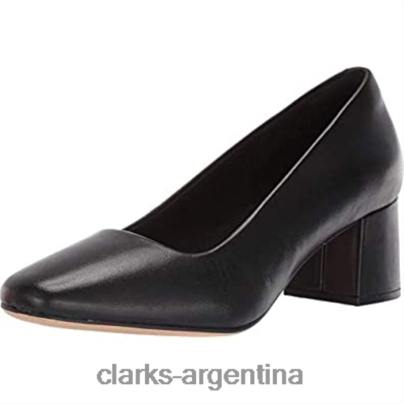 Clarks unisexo 2FZPZ287 rosa transparente clarks cuero negro cuero negro
