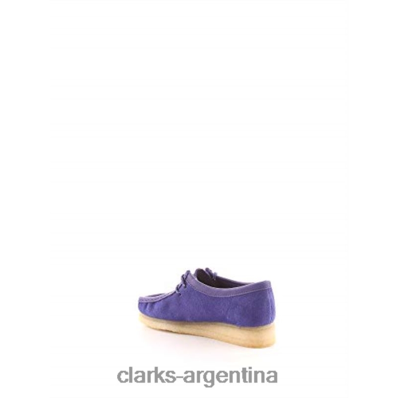 Clarks unisexo 2FZPZ326 clarks morados wallabee