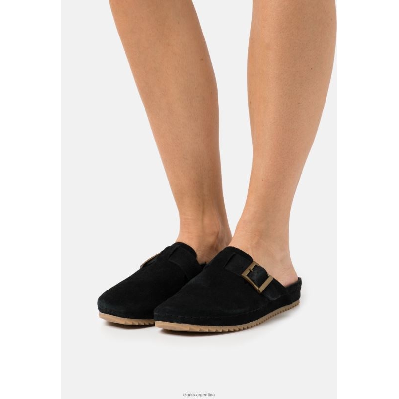 Clarks unisexo 2FZPZ6949 pantuflas brookleigh clarks negro negro
