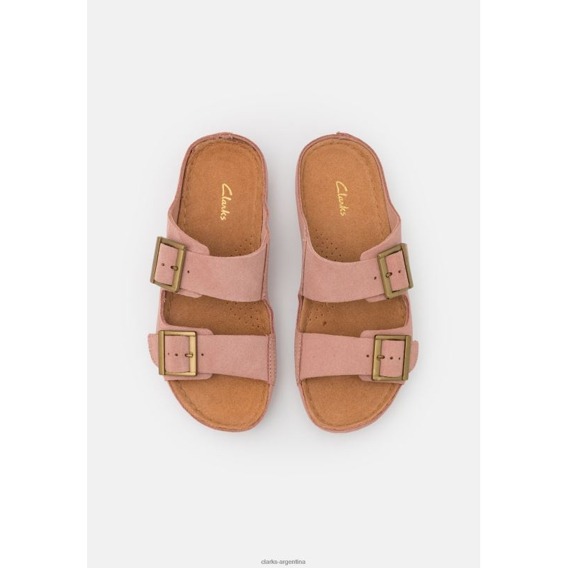 Clarks unisexo 2FZPZ6950 zapatillas brookleigh sun rosa clarks rosa