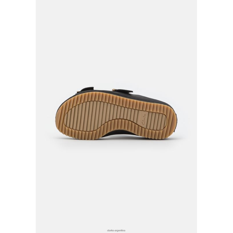 Clarks unisexo 2FZPZ6952 pantuflas clarks brookleigh sun negras negro