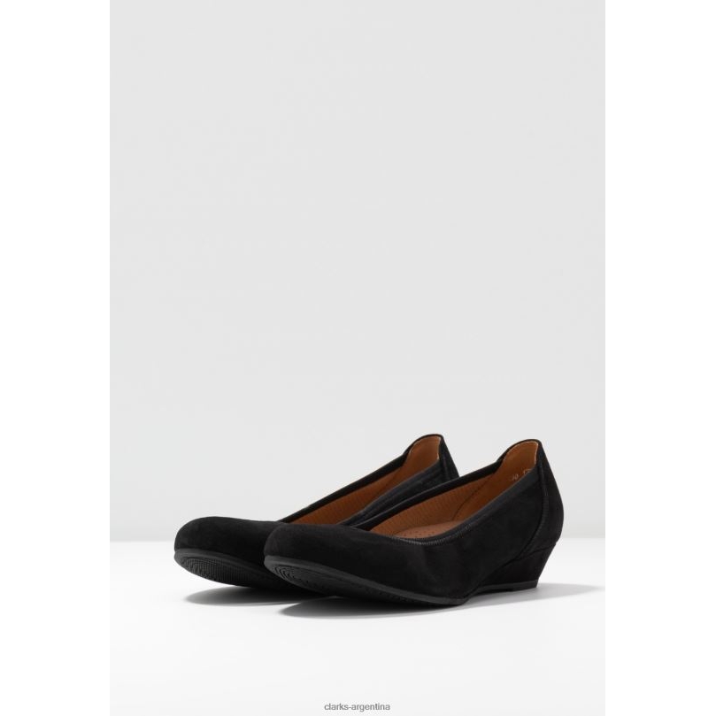 Clarks unisexo 2FZPZ7039 cuñas clarks negro negro