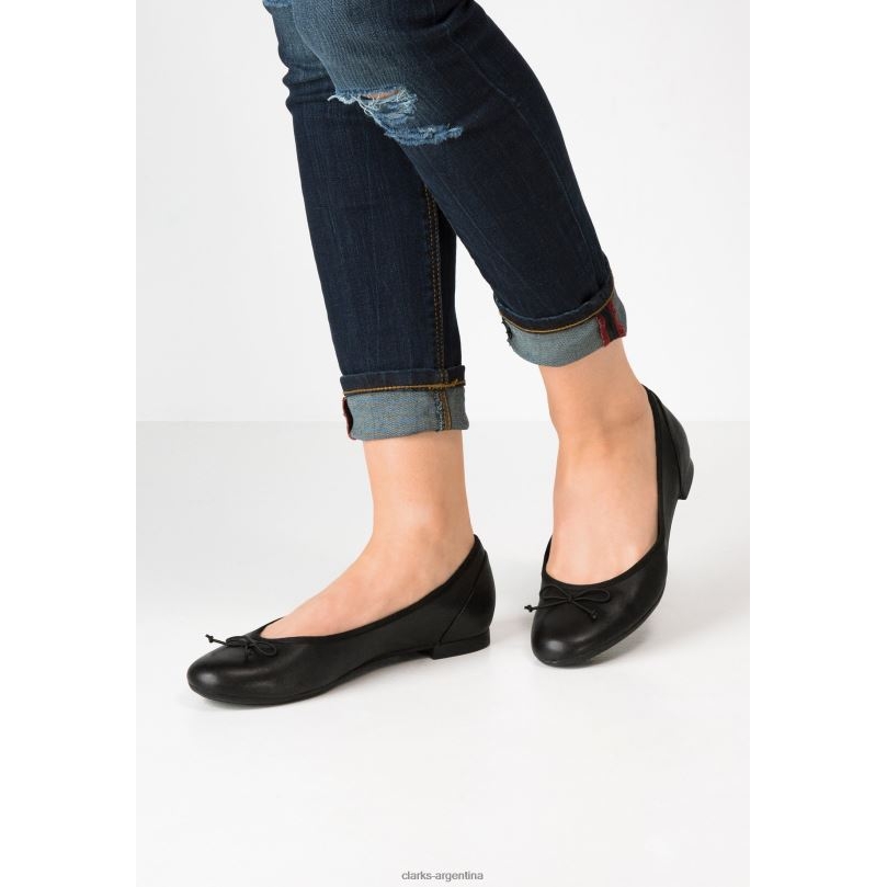 Clarks unisexo 2FZPZ7055 bailarinas de alta costura clarks negro negro