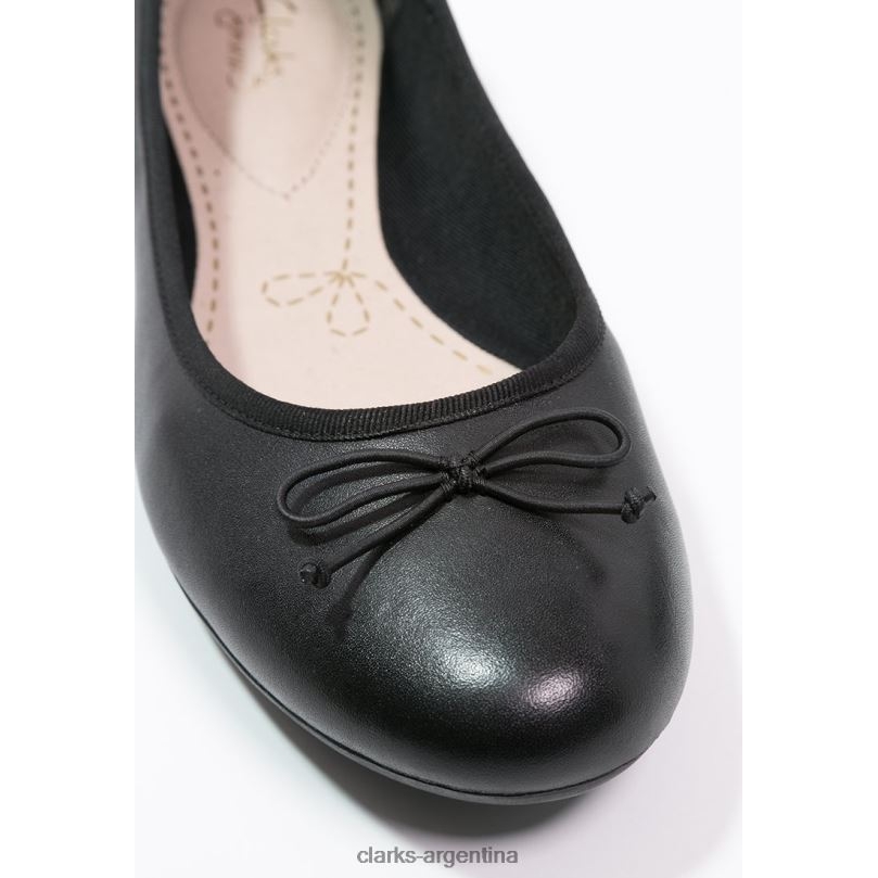 Clarks unisexo 2FZPZ7055 bailarinas de alta costura clarks negro negro