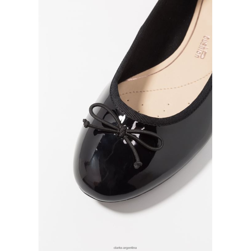 Clarks unisexo 2FZPZ7056 bailarinas clarks couture floral negras negro