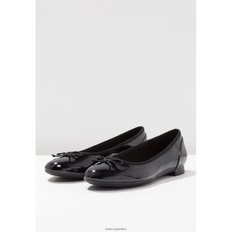 Clarks unisexo 2FZPZ7056 bailarinas clarks couture floral negras negro