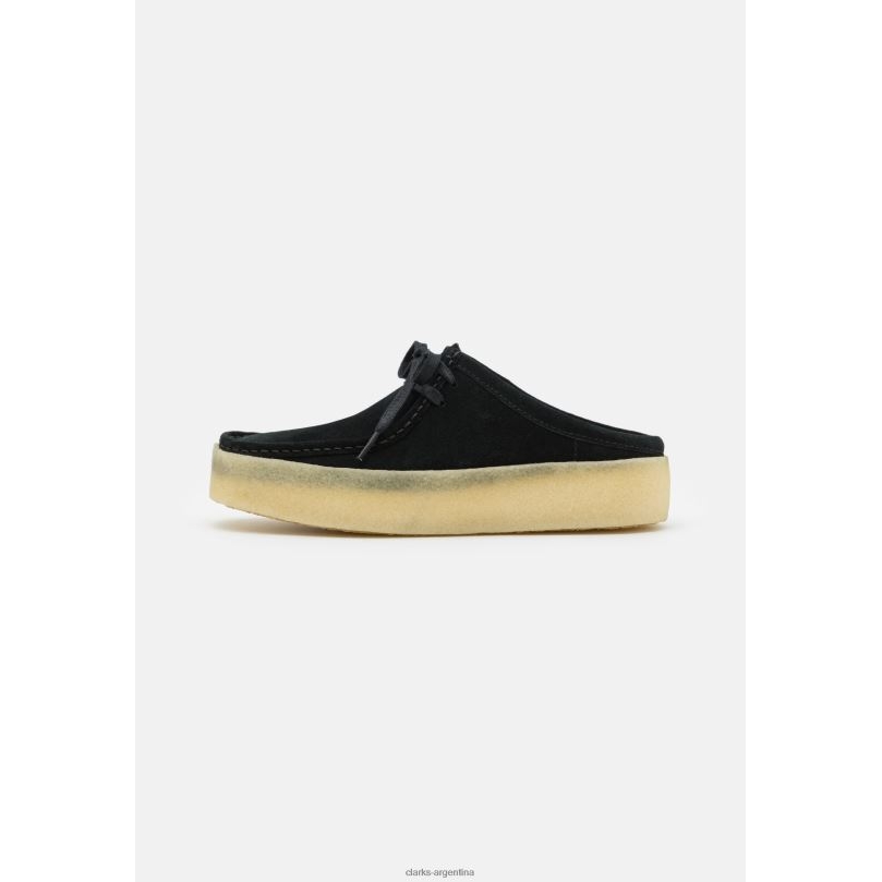 Clarks unisexo 2FZPZ7108 zuecos wallabee cup negros clarks negro